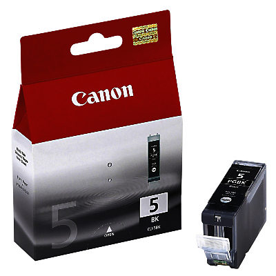 Canon PIXMA PGI-5BK Inkjet Cartridge, Black Canon PIXMA PGI-5BK Inkjet Cartridge, Black
